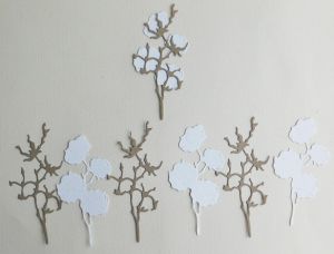 Памук клонки - 8 елемента