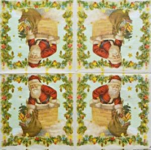 Салфетка Santa in Chimney 3331076
