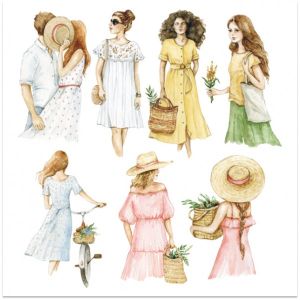 Комплект дизайнерска хартия Pop Up - TRAVELERS - 24 листа