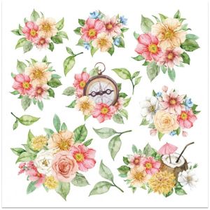 Комплект дизайнерска хартия Pop Up - TRAVELERS - 24 листа