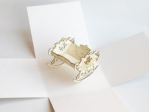 Елементи за експлодираща кутия - Бебешко легло люлка