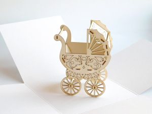 Елементи за експлодираща кутия - Бебешка количка