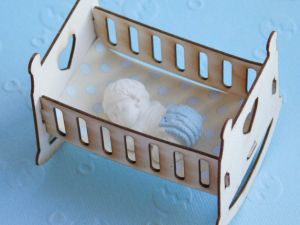 Елементи за експлодираща кутия - Бебешко легло люлка