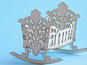 Елементи за експлодираща кутия - Бебешко легло люлка