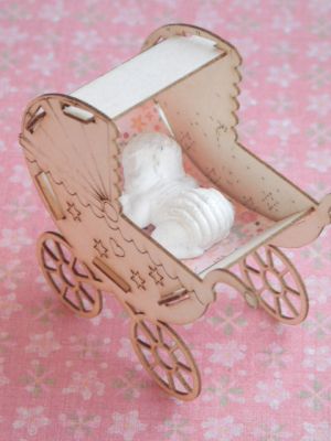 Елементи за експлодираща кутия - Бебешка количка