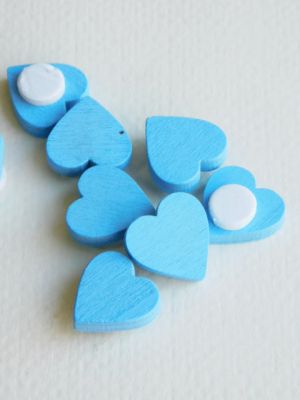 Сърце синьо - 20 бр