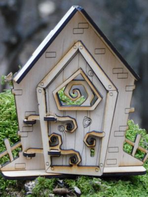 Мини декоративна Приказна вратичка 5 - 13,00 х 13,00 см