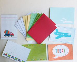 Kомплект за картички - Scoot - 19 части