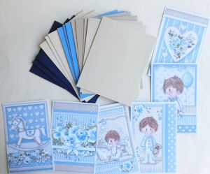 Kомплект за картички - Little Boy - 19 части