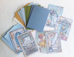 Kомплект за картички - Lady Vagabond - 20 части