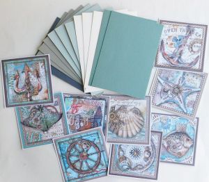 Kомплект за картички - Songs of the Sea - 21 части