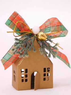 Заготовка за 3D къщичка - 3 бр.