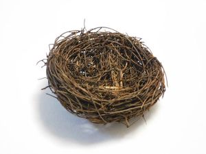 Мини гнездо за декорация - 1 бр. - 11,50 см