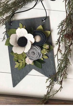 Пано за декорация от шперплат - Знаме - 20,00 х 15,00 см