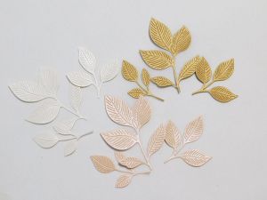 Листа Перлени - Пудра  - 9 елемента