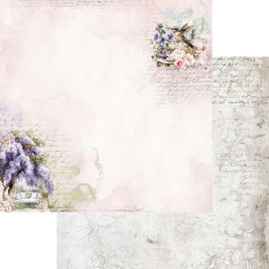 Комплект дизайнерска хартия - Memory of Spring - 12 двустранни листа