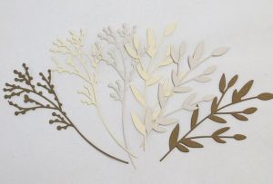 Клонки бежово - 6 бр.