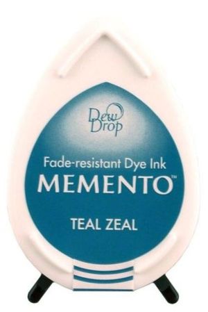 Бързосъхнещ пигментен тампон - MEMENTO -  TEAL ZEAL