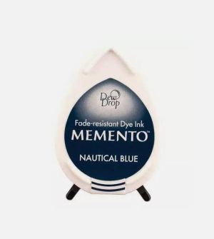 Бързосъхнещ пигментен тампон - MEMENTO - NAUTICAL BLUE