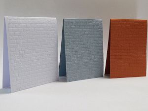 Релефни Заготовки за картички- Stone Wall - 3 бр.