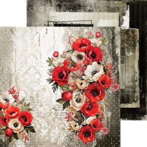 Комплект дизайнерска хартия - Heart of the Sun - 6 листа