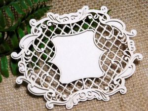 Рамкa двупластова правоъгълна с мрежа - 1 бр.