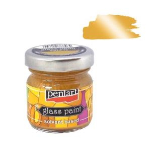 Витражна Боя за стъкло - Металик Злато - 30мл.