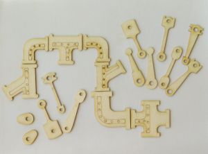 Стиймпънк - тръби и инструменти - 19 елемента