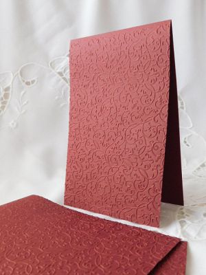 Релефни Заготовки за картички - Бордо - 5 бр.