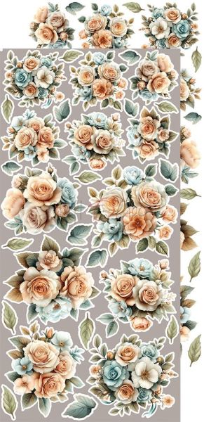 Комплект дизайнерска хартия с елементи за изрязване - Sprites Of Harmony MIX - 18 листа