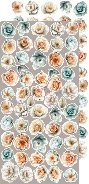 Комплект дизайнерска хартия с елементи за изрязване - Sprites Of Harmony MIX - 18 листа