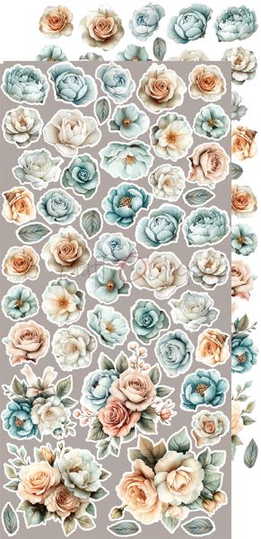 Комплект дизайнерска хартия с елементи за изрязване - Sprites Of Harmony MIX - 18 листа