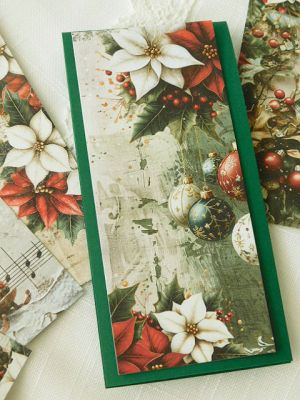 Заготовки за картички - Oh, Christmas Night - 9 елемента