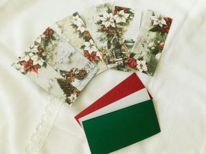 Заготовки за картички - Oh, Christmas Night - 9 елемента