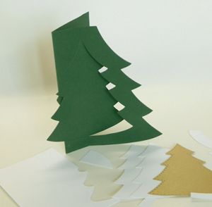 Заготовки за картички - Swing Golden Tree - 1 бр.