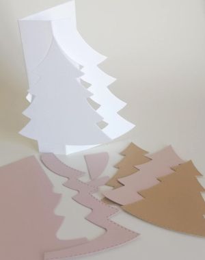 Заготовки за картички - Swing Golden Rose Tree - 1 бр.