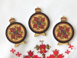 Бъклица - 3,7 х 2,70 см - 3 бр.