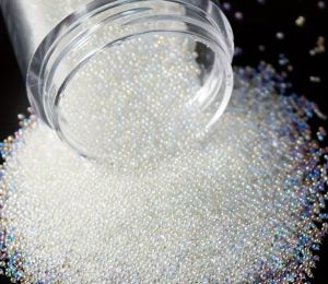 Мини перли - Caviar - Хамелион Прозрачни - 0,6мм - 20 гр.