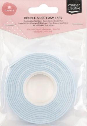 Двойнолепяща лента - повдигаща - 2 мм x 12 мм , 2 м