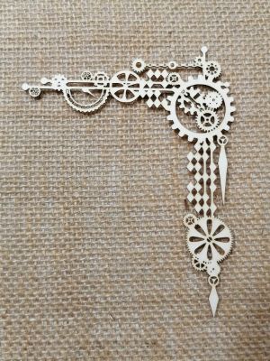 Голям Ъгъл - Зъбни колела и вериги- 10,00 х 12,50 см - 1 бр.