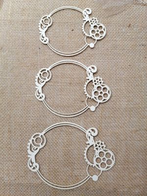 Рамка - Зъбни колелета и вериги - 3 размера