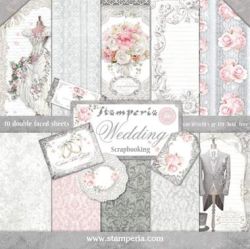 Комплект дизайнерска хартия - Wedding 2 - 10 двустранни листа