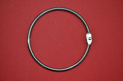 Метална халка - 76 мм.- сребро