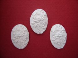 Камеа Слънчоглед - 2,3х1,7см.