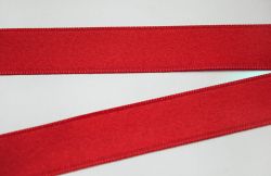 Панделка сатен -  Червено - 10м. №49