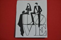 Силиконов печат - "LOVE"