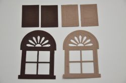 Прозорец с капаци - 2 бр.