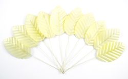 Листа - светло жълти - 10бр.