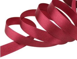 Панделка сатен - бордо - 10м.