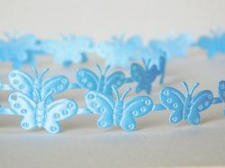 Панделка - Пеперуди Синьо  - 1 м.